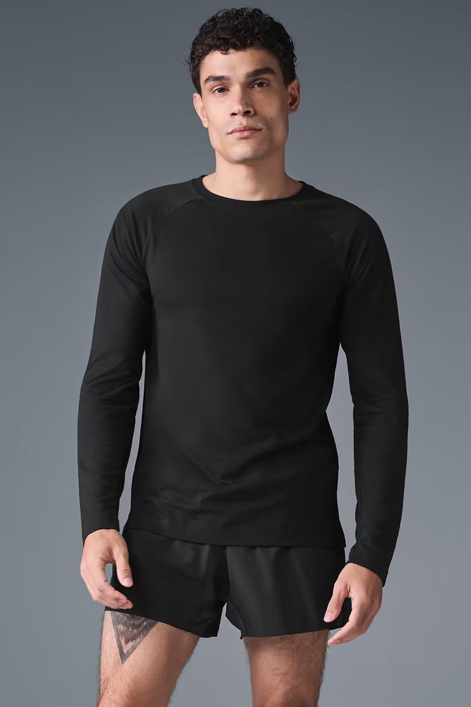 Triumph Long Sleeve Tee - Black — vue principale