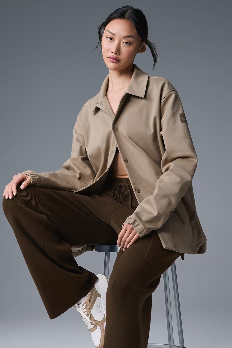 Edition Sueded Jacket - Gravel — vue principale