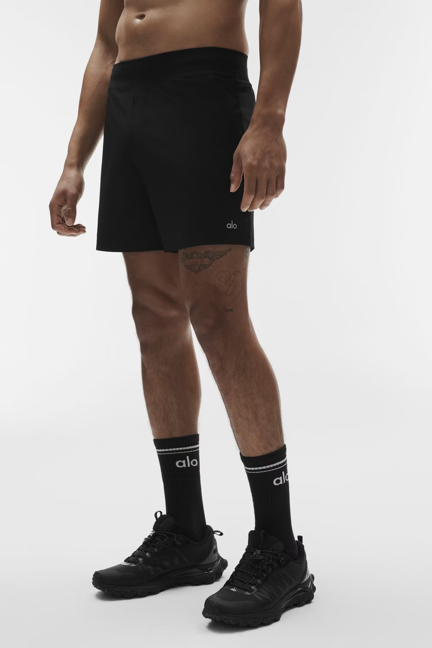 5" Repetition Short - Black — vue principale