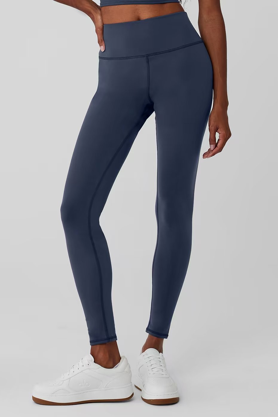 Airbrush Winter Warm High-Waist Nocturne Legging - Navy — vue principale