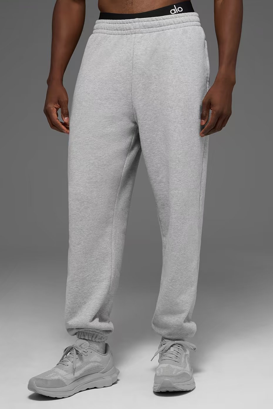 Cuffed Renown Heavy Weight Sweatpant - Athletic Heather Grey — vue principale