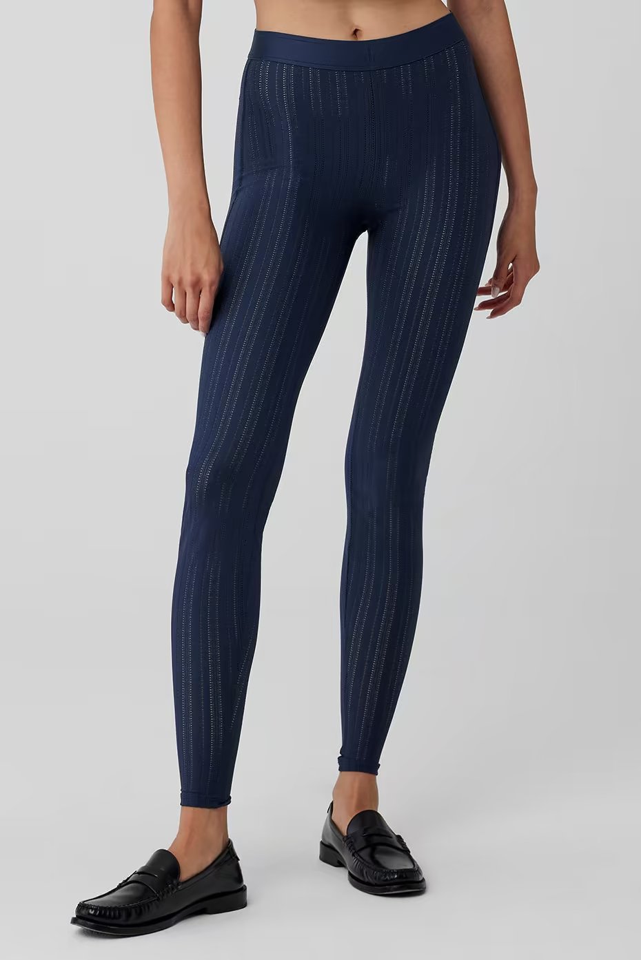 Alo Yoga High-Waist Euphoria Legging - Navy