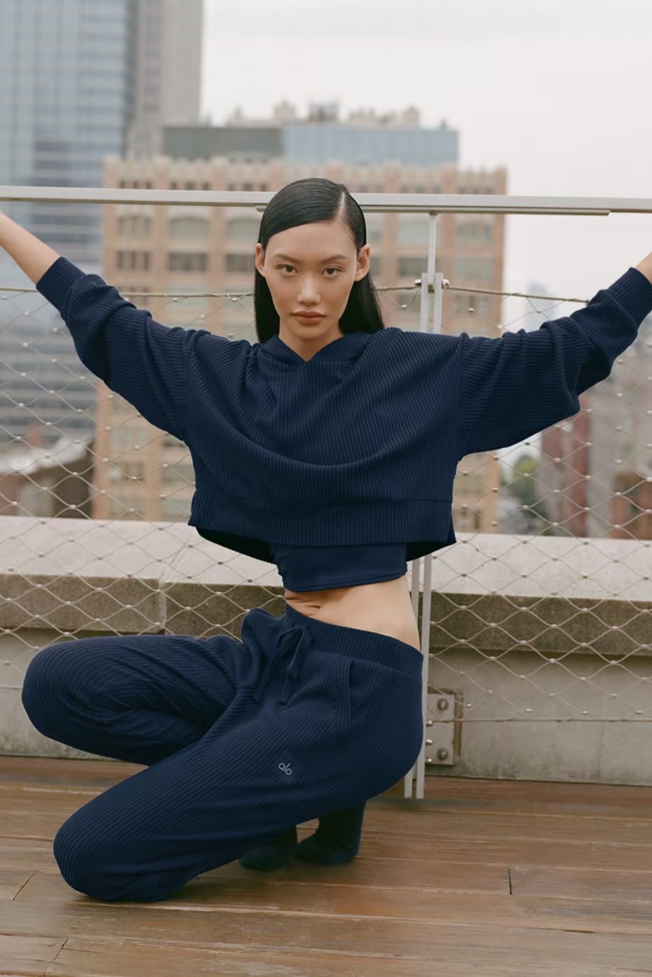Muse Hoodie - Navy — vue principale