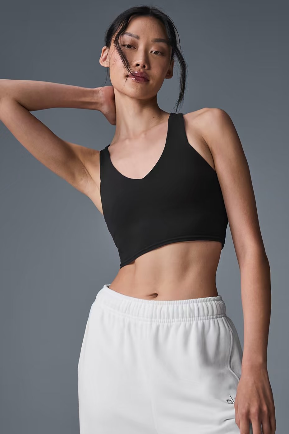 Airbrush Real Bra Tank - Black — vue principale