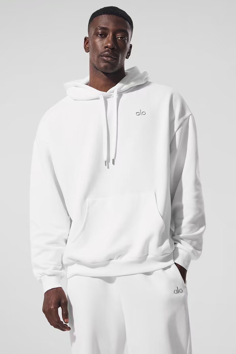 Alo Yoga Accolade Hoodie - White