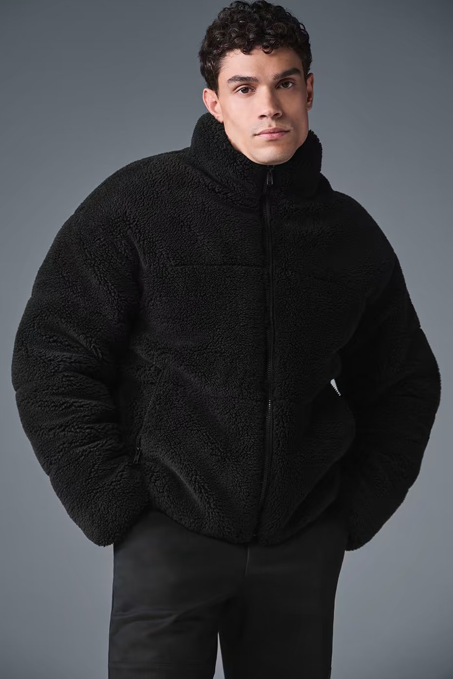 Sherpa Stage Puffer - Black — vue principale