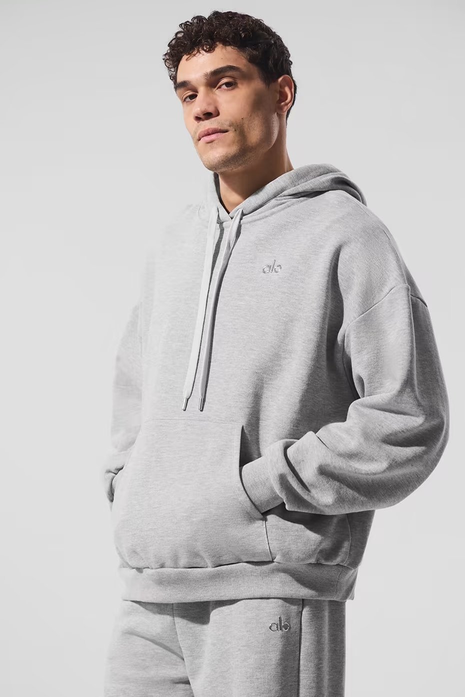 Alo Yoga Accolade Hoodie - Athletic Heather Grey