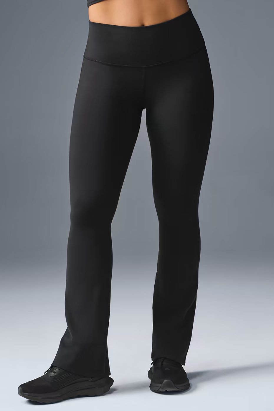 Alo Yoga Airbrush High-Waist Bootcut Legging - Black