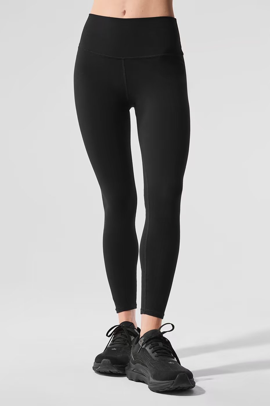 Alo Yoga Alosoft High-Waist 7/8 Highlight Legging - Black