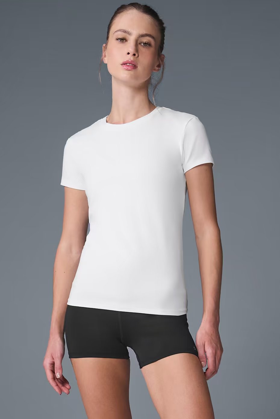 Alo Yoga Alosoft Finesse Tee - White