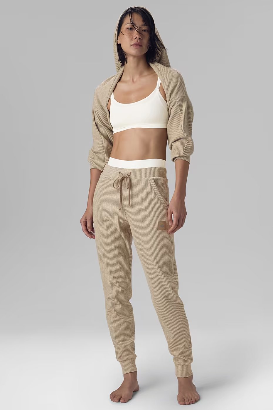 Alo Yoga Muse Sweatpant - Gravel Heather