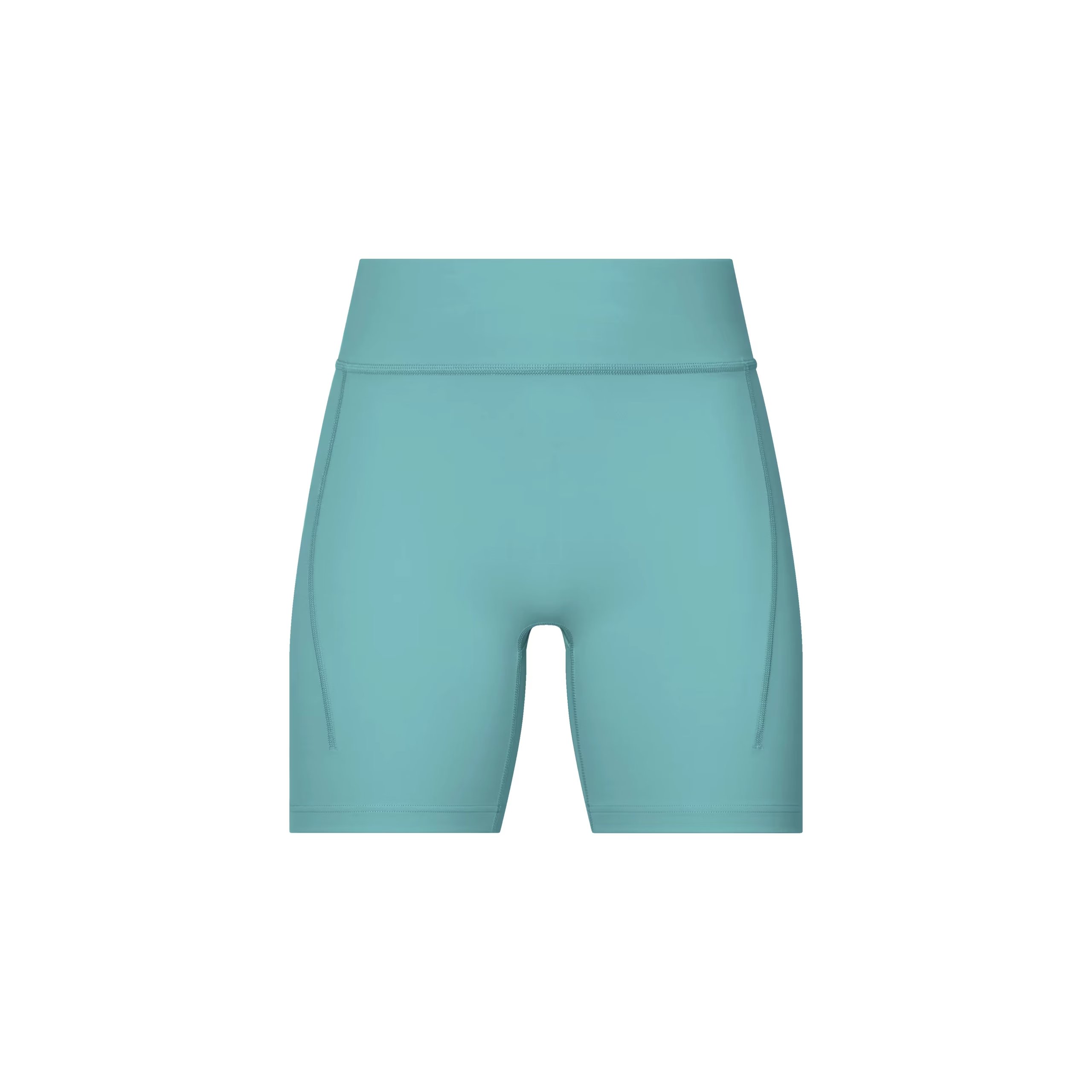 On Women's Performance Tights Short Aquamarine