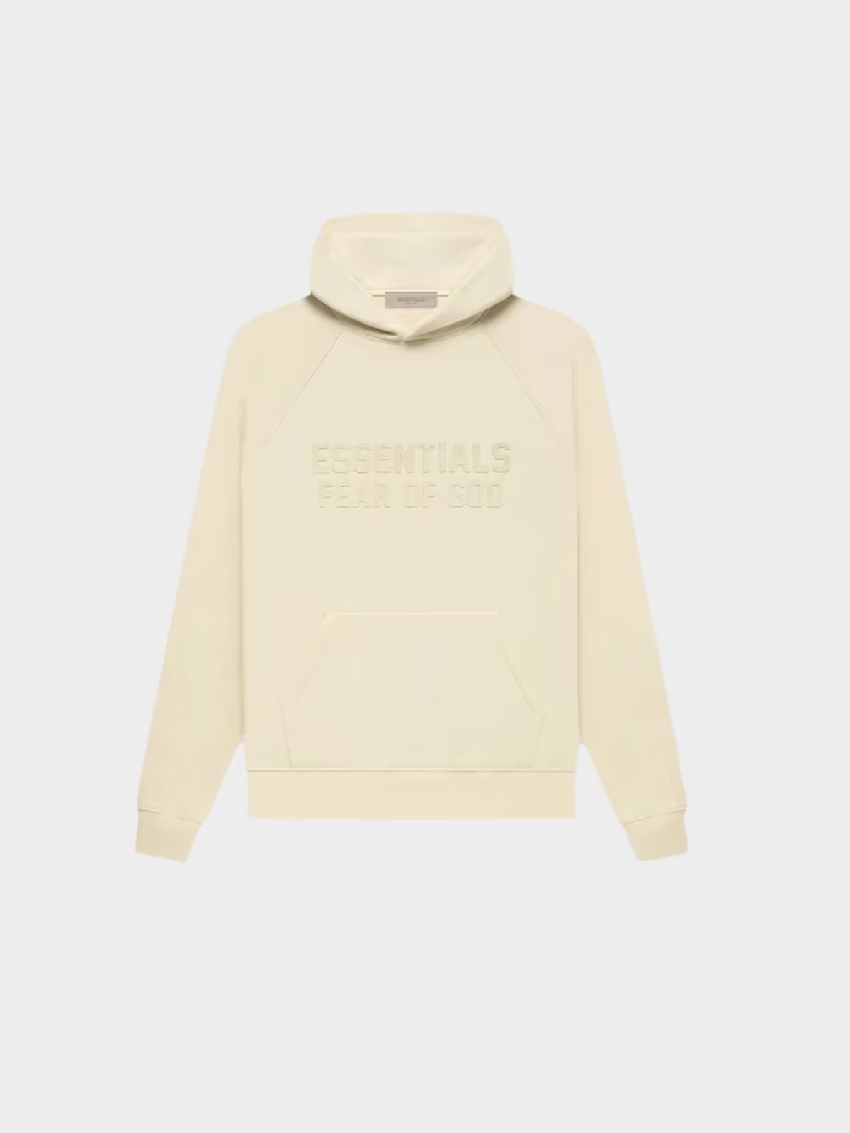 Fear of God Fear of God Essentials Hoodie (FW22) — Egg Shell