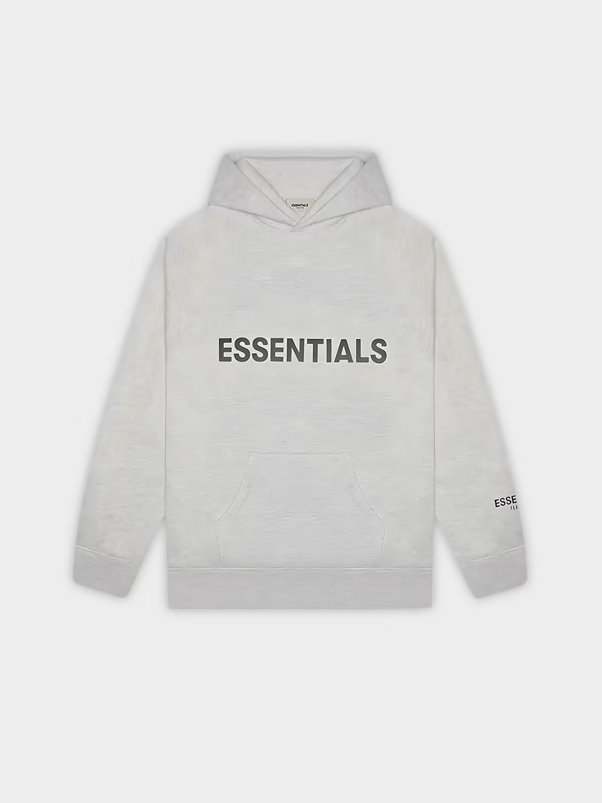 Fear of God Fear of God Essentials Hoodie (SS20) — Heather Oatmeal