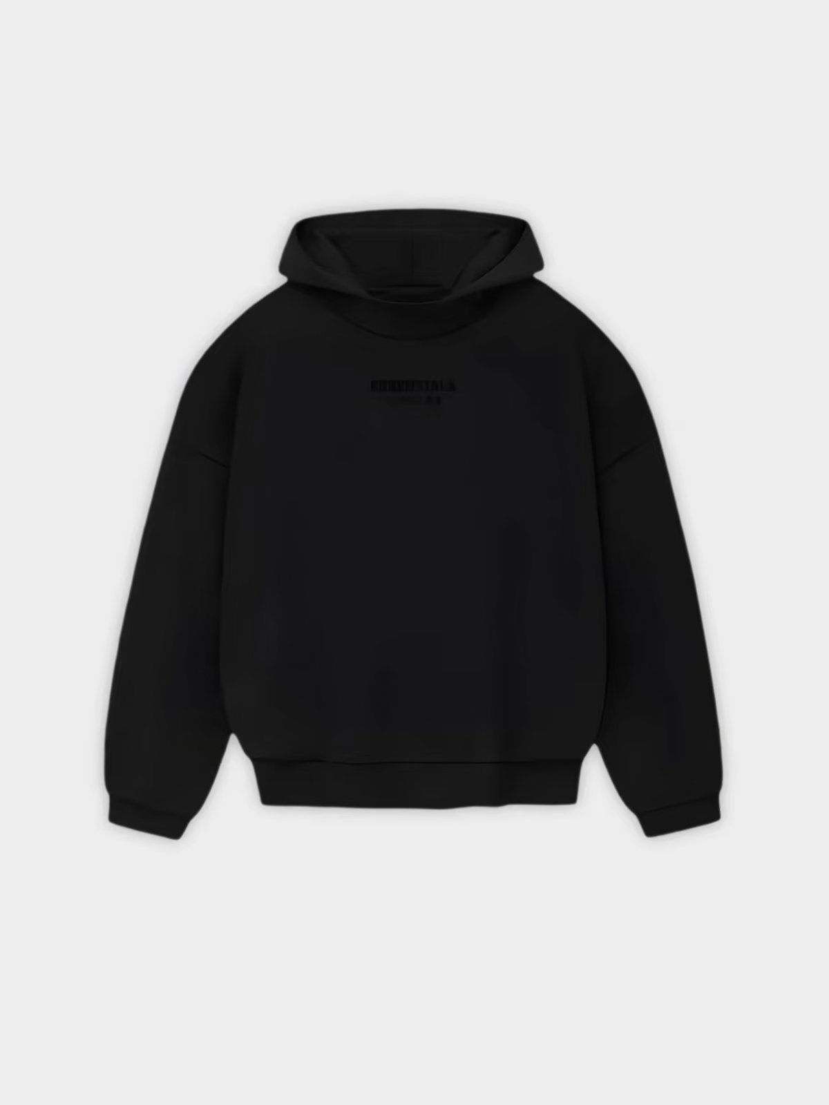 Fear of God Fear of God Essentials Hoodie (FW23) — Jetblack Small Logo