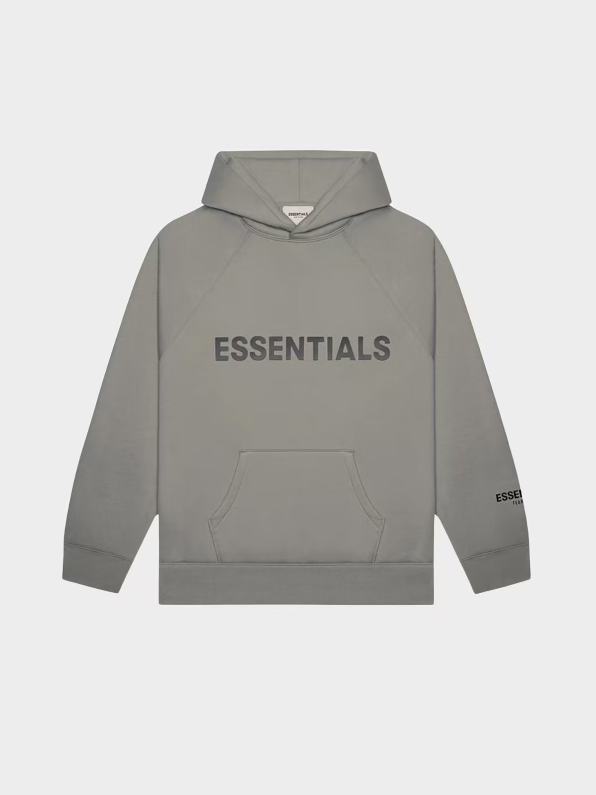 Fear of God Fear of God Essentials Hoodie (SS20) — Cement