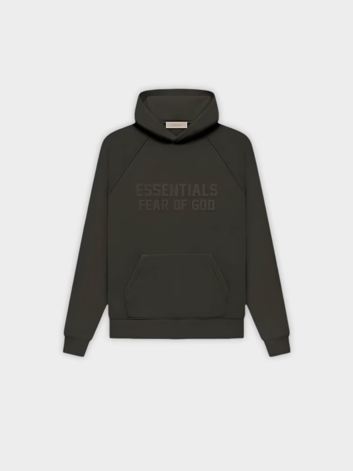 Fear of God Fear of God Essentials Hoodie (FW22) — Off Black