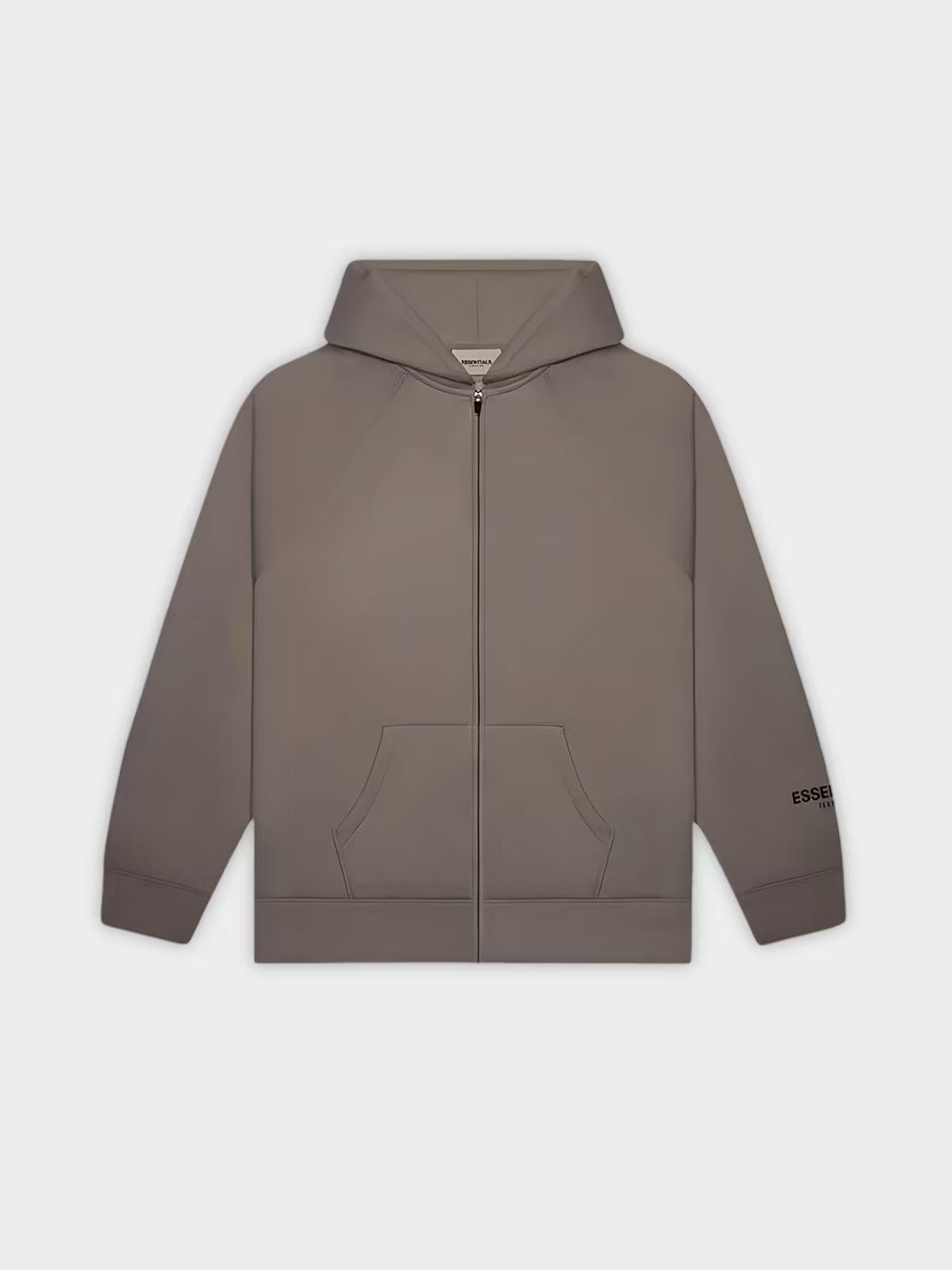 Fear of God Fear of God Essentials Hoodie SS20 Full Zip Taupe (SS20)