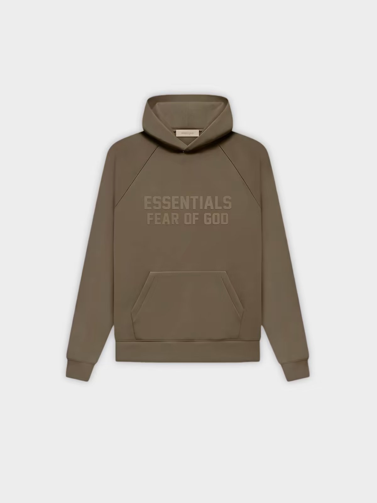 Fear of God Fear of God Essentials Hoodie (FW22) — Wood