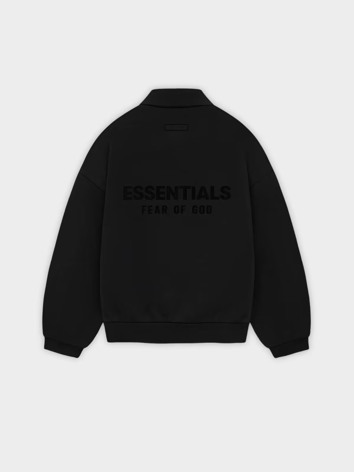 Fear of God Fear Of God Essentials Long Sleeve Polo Jetblack (SP24)