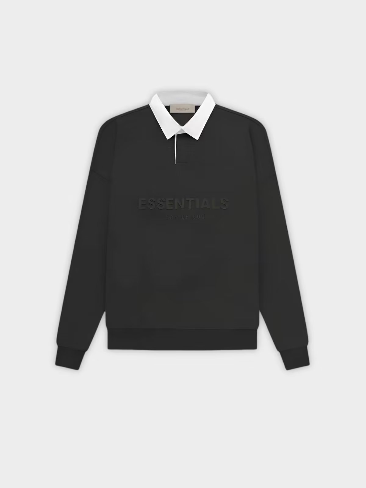 Fear of God Fear of God Essentials Long Sleeve Waffle Off Black (SS23)