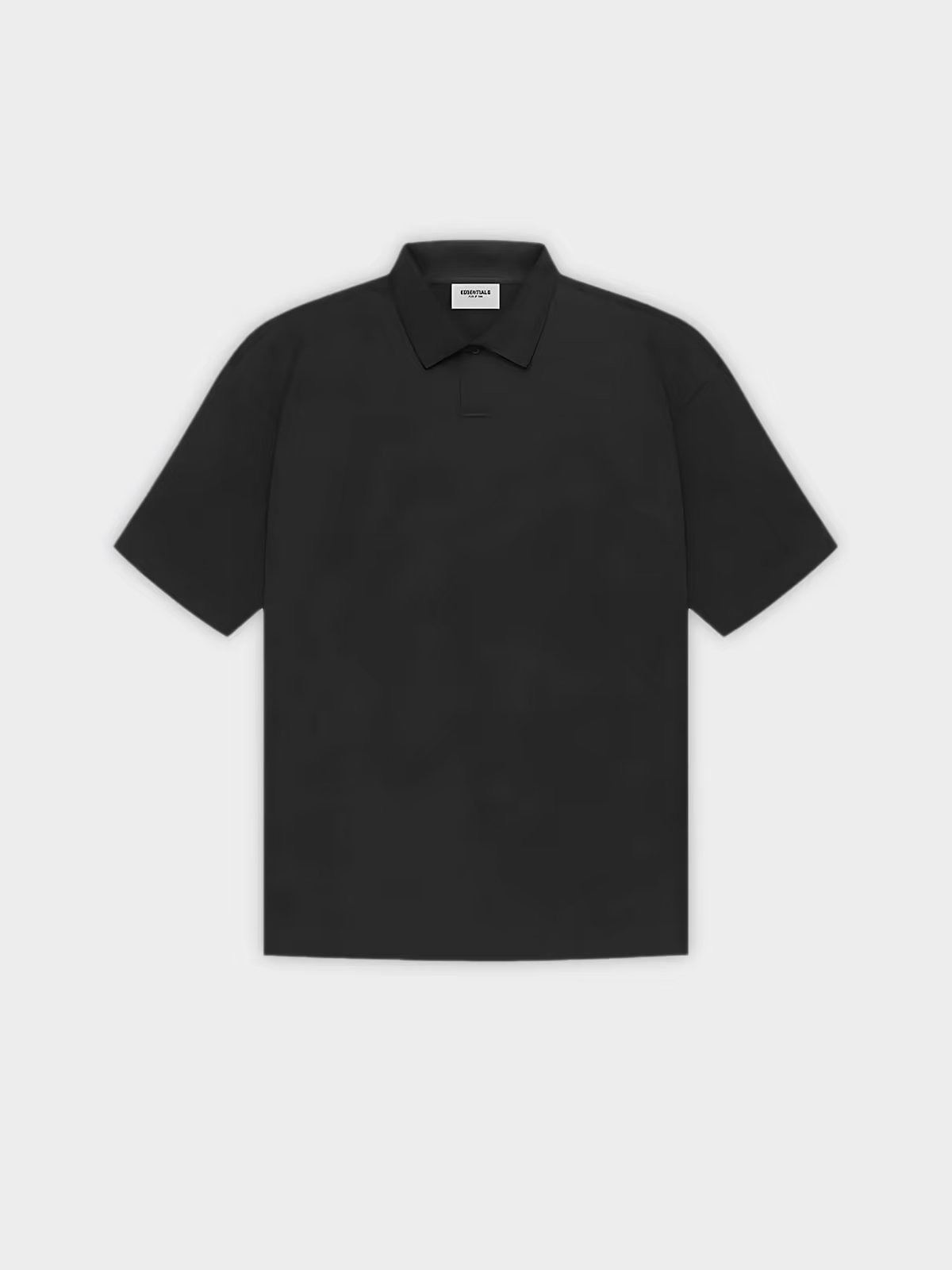 Fear of God Fear of God Essentials T-Shirt Polo Black (SS21)