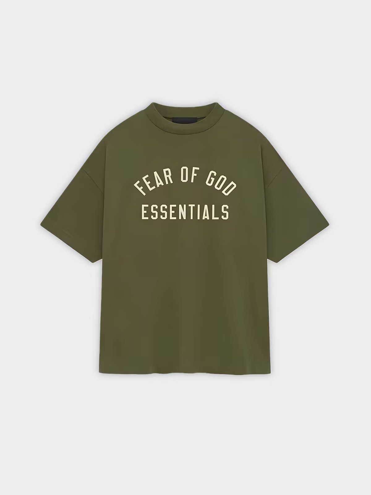 Fear of God Fear of God Essentials T-shirt The Black To School - Millitary (FW24)