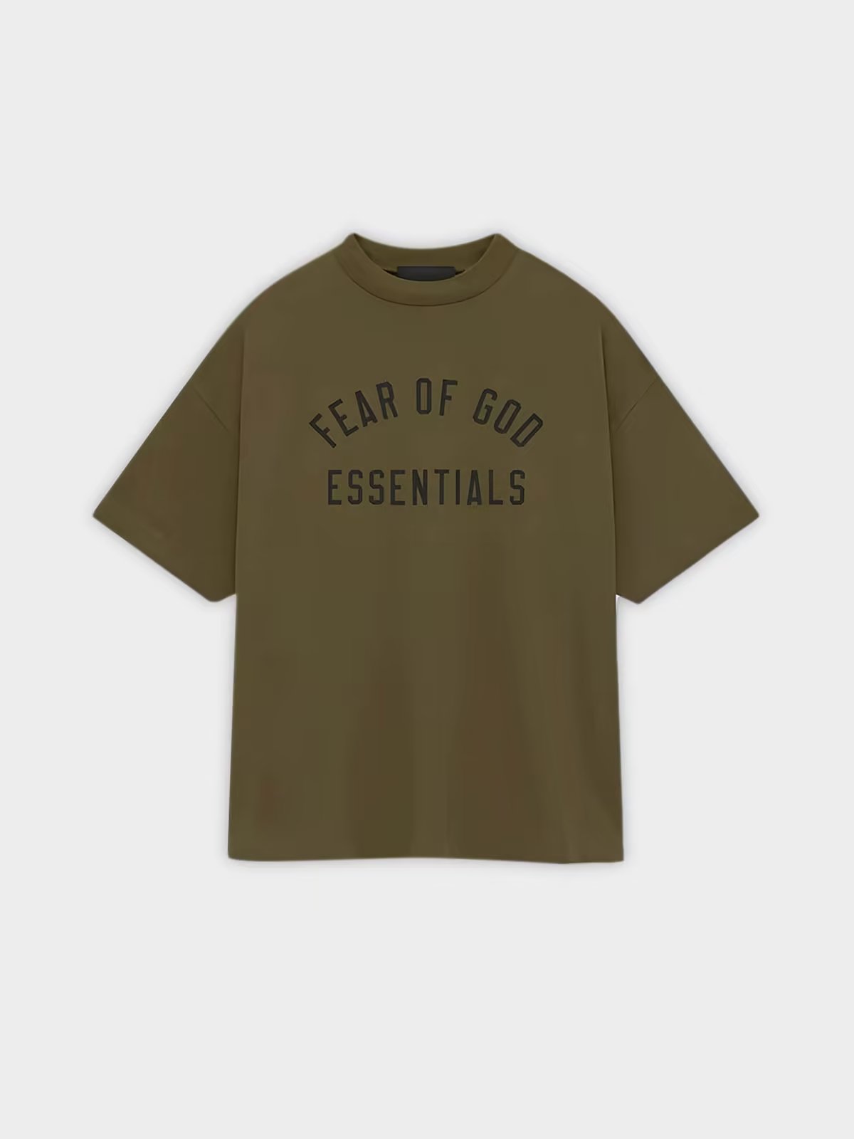 Fear of God Fear of God Essentials T-shirt The Black To School - Olive (FW24)