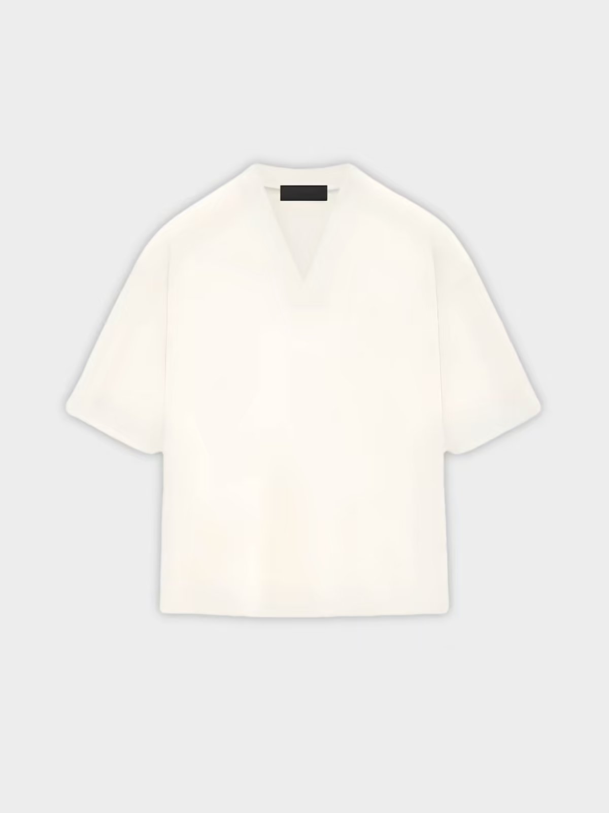 Fear of God Fear of God Essentials T-Shirt V-Neck Cloud Dancer (FW23)