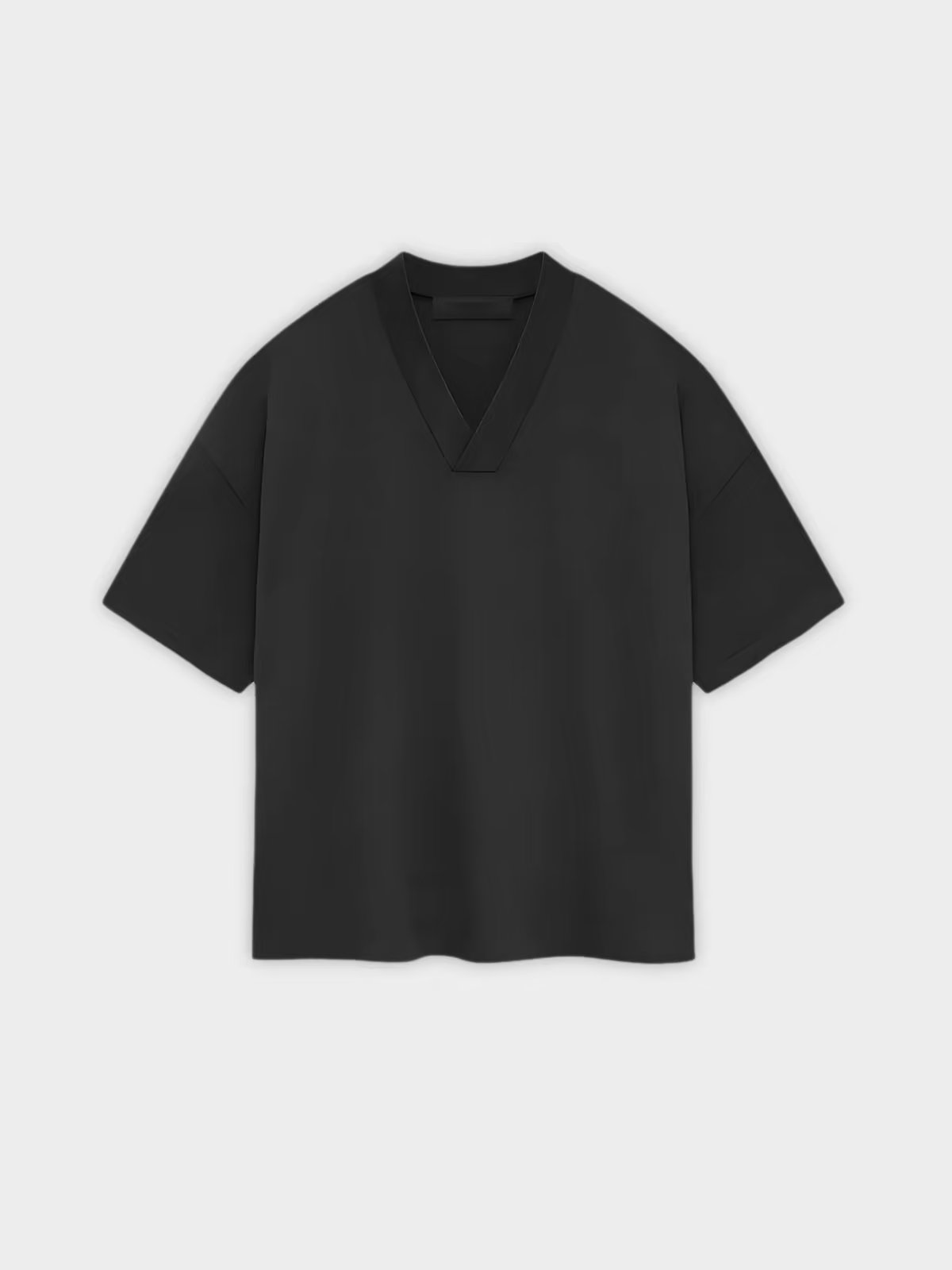 Fear of God Fear Of God Essentials T-shirt V-Neck Jet Black (SP24)