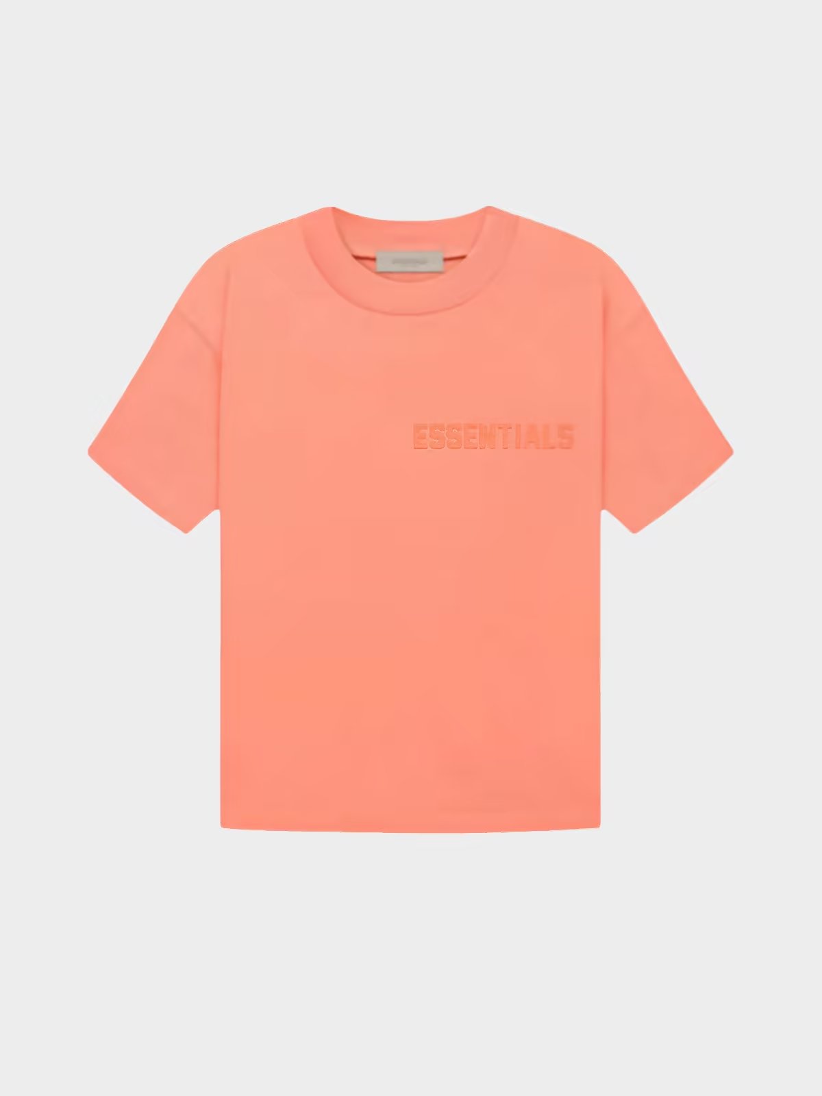 Fear of God Fear of God Essentials T-shirt (FW22) — Coral